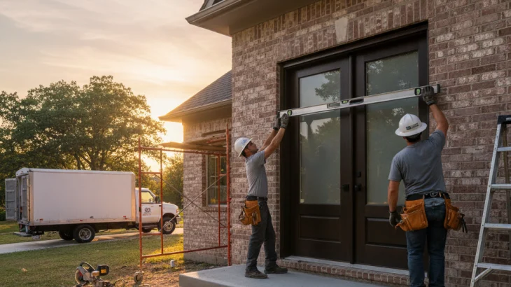 exterior door installation