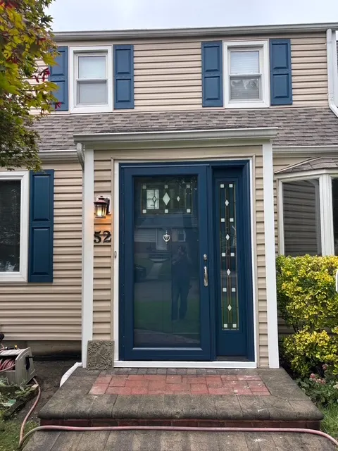 Completed Mikita home entrance installation